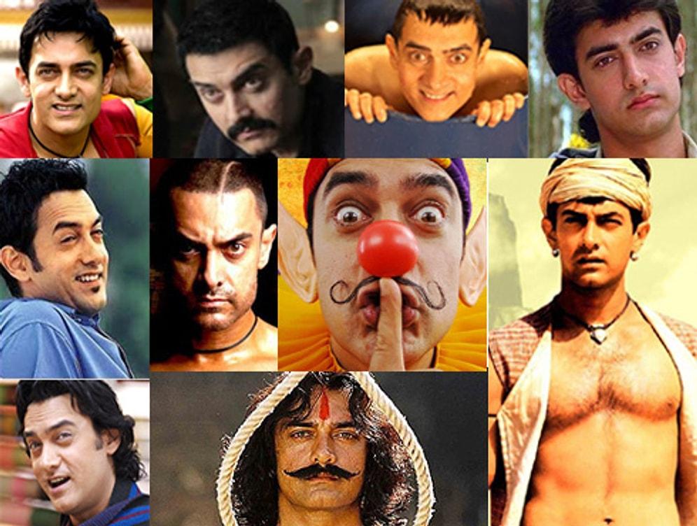 Aamir Khan'ın Yıllar İçinde Canlandırdığı Birbirinden Farklı 10 Karakter