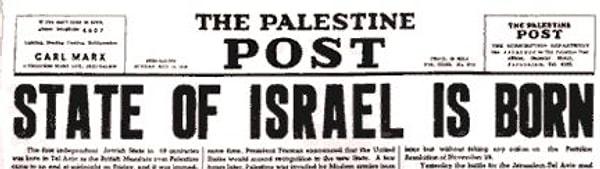 39. Palestine Post, İsrail