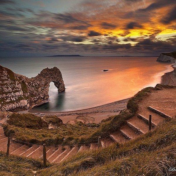 17. Jurassic Kıyısı, Dorset, İngiltere