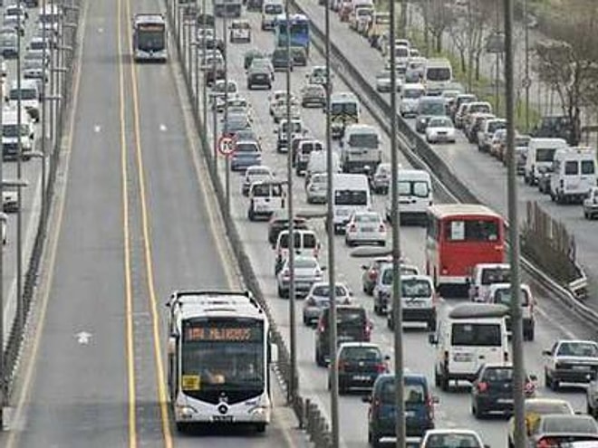 İstanbul'un Trafiği Dünyada İkinci!