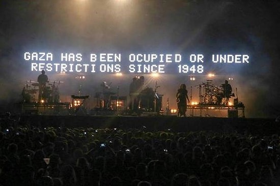 Massive Attack'tan Gazze'ye Selam