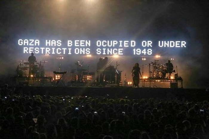 Massive Attack'tan Gazze'ye Selam