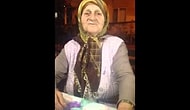 Başbakan Erdoğan'ı destekleyen Ayşe Teyze!