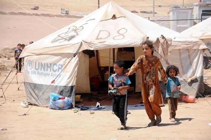 IŞİD'den Kaçan Türkmenler Bayrama Aç ve Susuz Girdiler