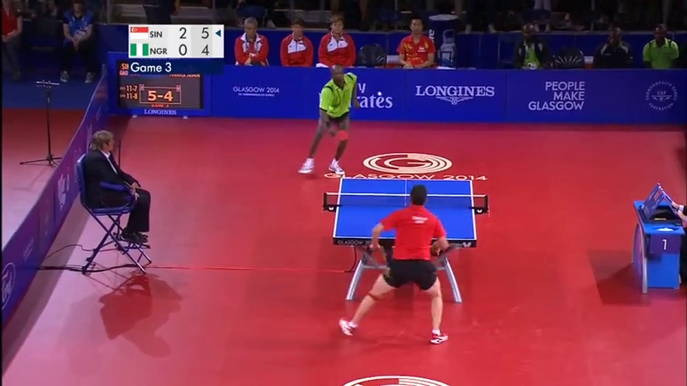 Masa Tenisinde Rakibi Çıldırtan Ralli