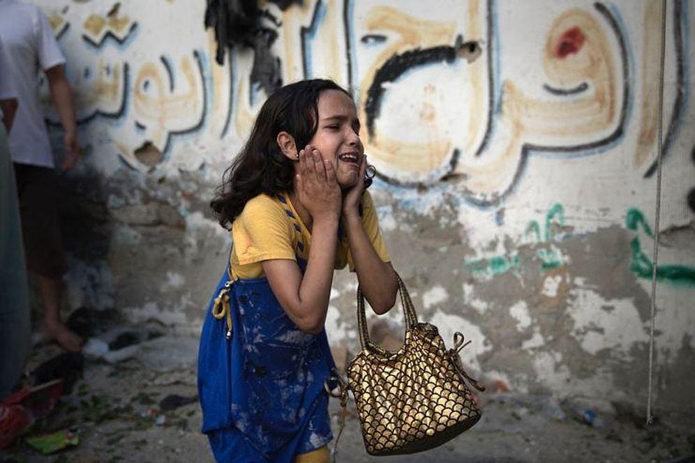 Gazze'ye Ağır Bombardıman: İsrail Yine Okul Vurdu