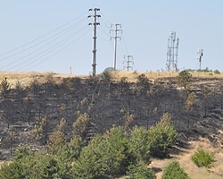 Gölbaşı'nda Şüpheli Yangın