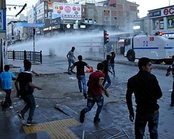 Van'da Erdoğan'ın Mitingi Sonrası Sokaklar Karıştı