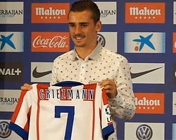 Atletico Madrid'in Yeni Yıldızı Griezmann Görücüye Çıktı