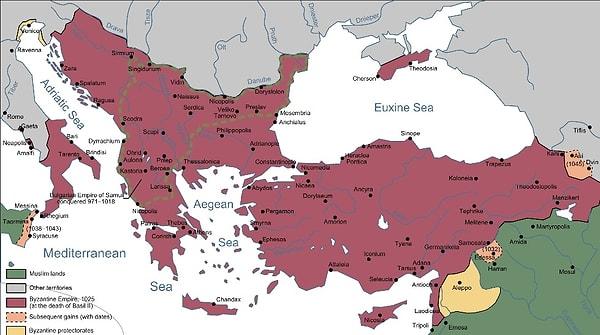 "Bizans imparatorluğu"nda yaşamalıydınız!