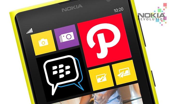 Blackberry Messenger'ın Windows Phone Sürümü Geliyor