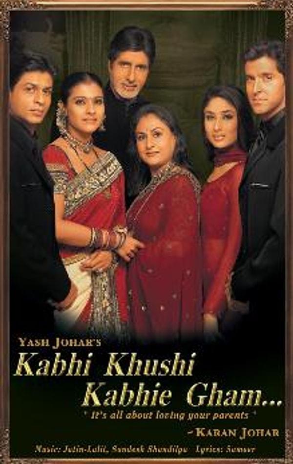 5. Kabhi Khushi Kabhie Gham (2001)