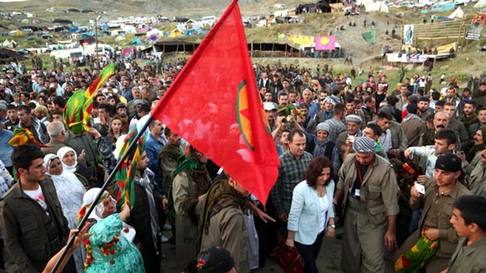 Kato Dağı'ndaki Festival PKK Gösterisine Dönüştü