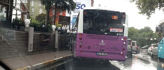 Bir Belediye Otobüsü Kazası Daha