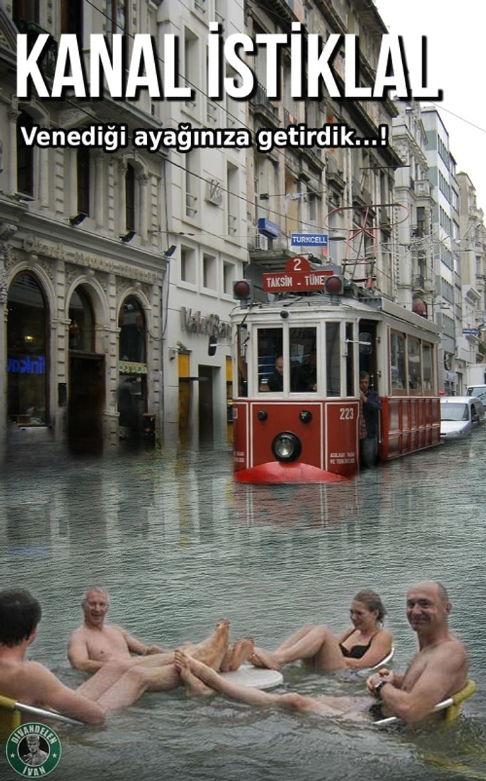 İstanbul'u Sel Vurdu! İşte Sosyal Medyada Konuşulanlar