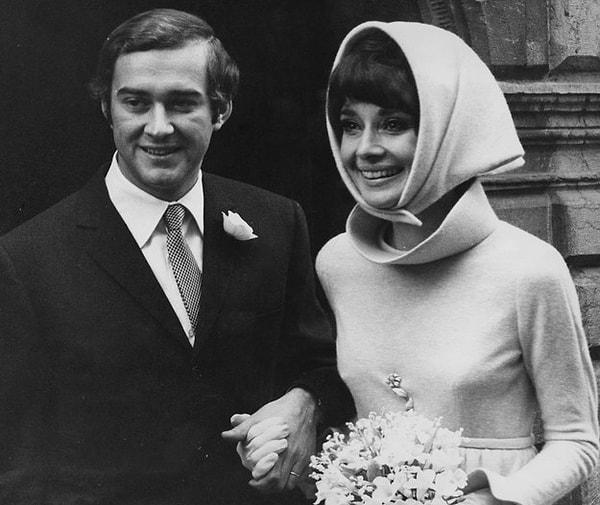 13. Audrey Hepburn ve Andrea Dotti, 1969