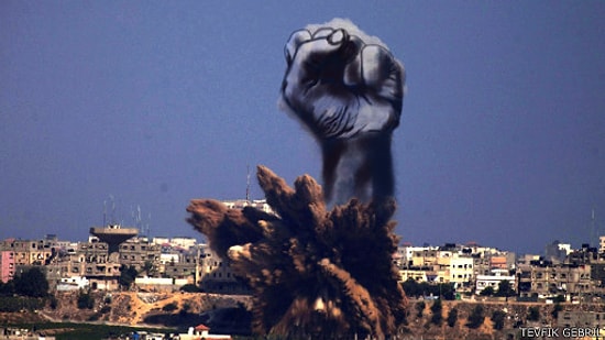 Filistinli Genç Bombardımanı Sanata Dönüştürdü