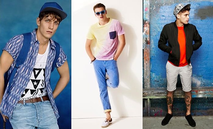 Erkek modasına 90′lar bakışı