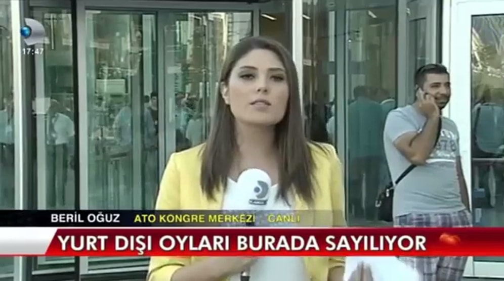 Kanal D Muhabirinin Zor Anları