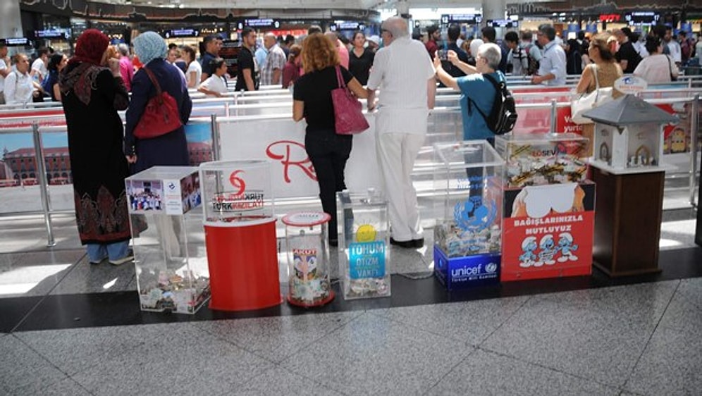 Atatürk Havalimanı'nda Kanserli Çocuklar İçin Toplanan Yardım Parasını Çaldılar