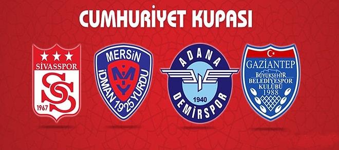 Sivas'ta Cumhuriyet Kupası heyecanı