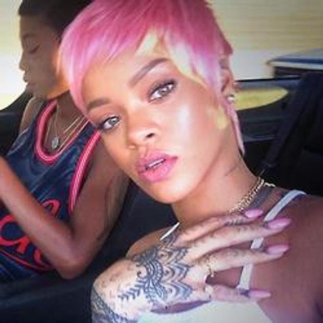 Rihanna'ya Her Saç Model ve Renginin Yakıştığını Gösteren 12 Kanıt