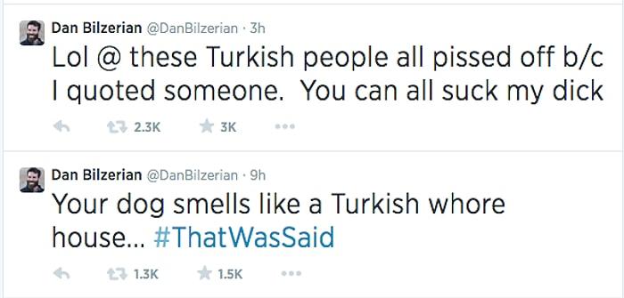 Dan Bilzerian'ın Yazdığı Tweet Sonrası Türklerden Gelen 20 Komik Tepki