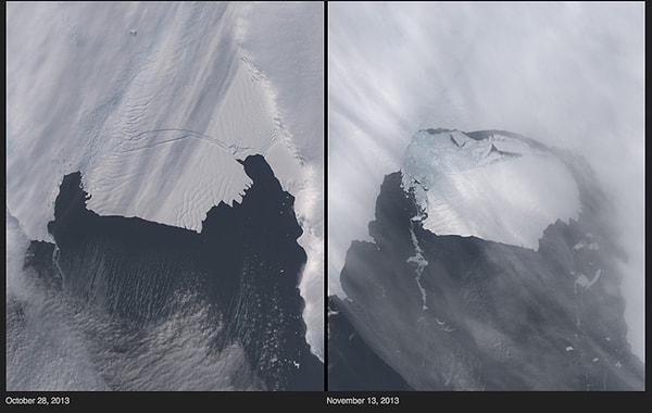 6) Buzul Parçalanmaları - Antartika