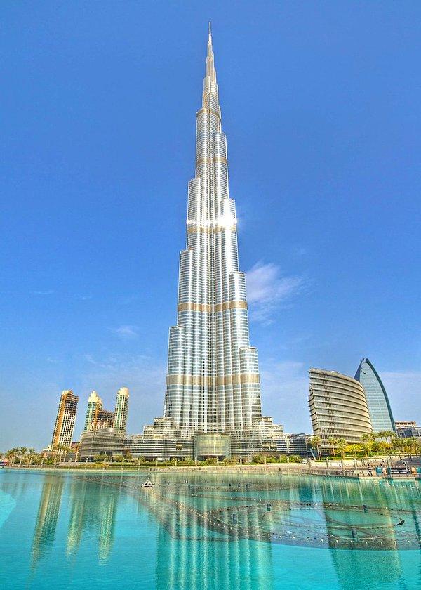 13. Burj Khalifa, Dubai, Birleşik Arap Emirlikleri