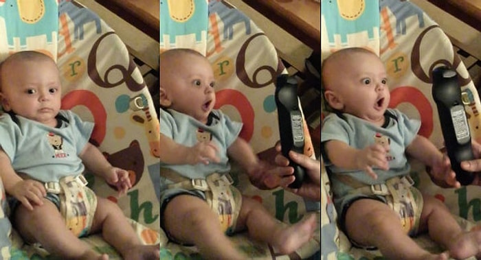 Uzaktan Kumanda İçin Çıldıran Bebek