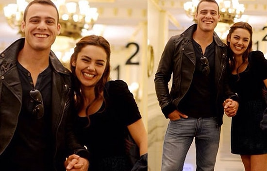 Kerem Bürsin ve Yağmur Tanrısevsin'in ‘Kaçak’ Kutlaması