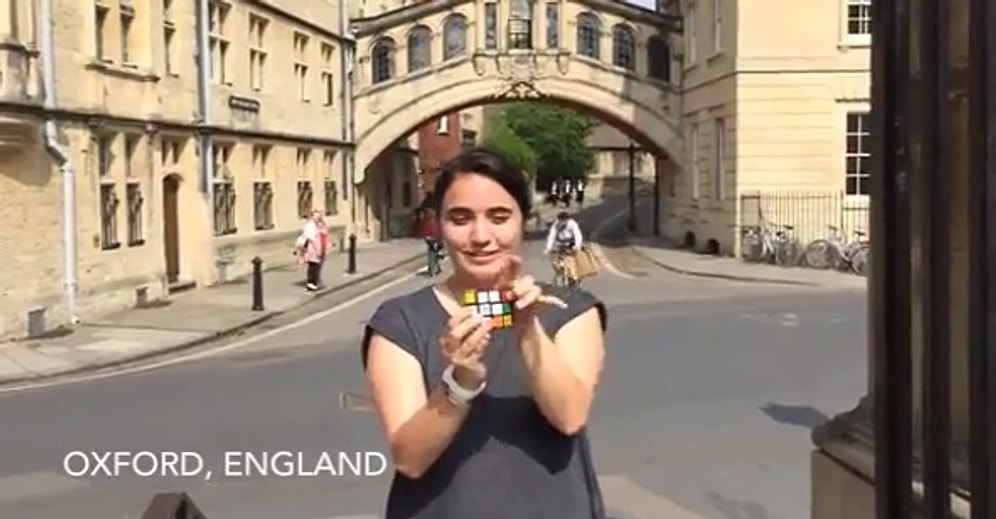 Rubik Küpü 11 Ülkede 100 Kişiyle Çözmek