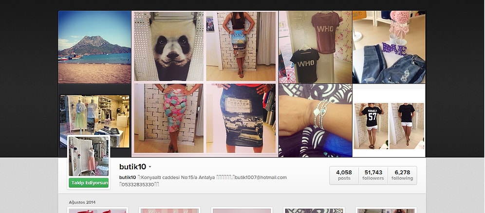 En İyi 11 İnstagram Butiği