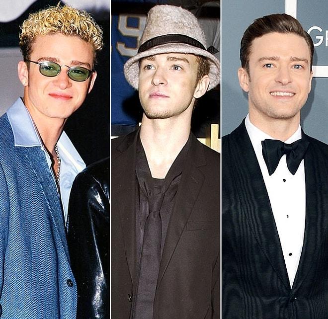 29 Fotoğrafla Justin Timberlake'in Tarzının Geçirdiği Evrim