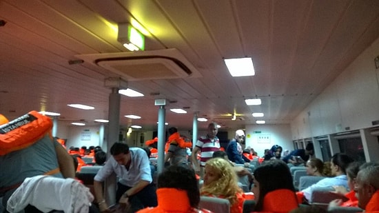 Mudanya-Kabataş Seferini Yapan Feribotta Korku Dolu Anlar