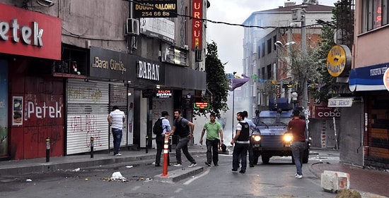 Okmeydanı'nda Polis Müdahalesi