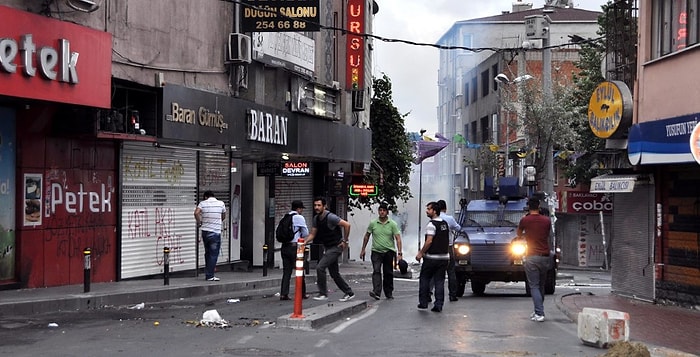 Okmeydanı'nda Polis Müdahalesi