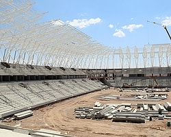 Türkiye'nin İlk Ekolojik Stadı Yükseliyor