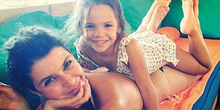 Beren Saat'ten Tatil Pozu