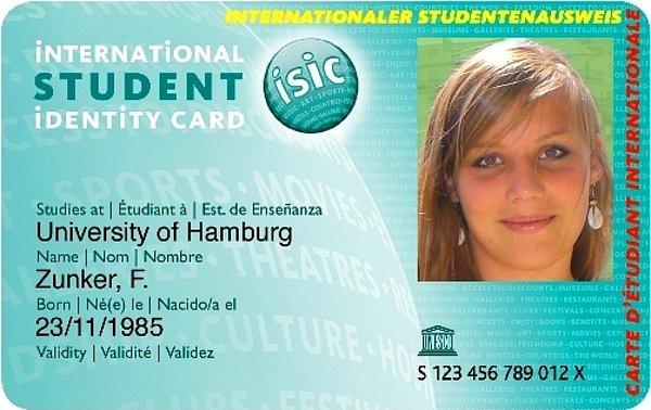 6. Gitmeden Önce Bir Tane "International Student Identity Card" Edinin ve İndirimlerden Yararlanın !