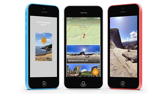Google'ın Panoramik Uygulaması İOS'da Yayınlandı
