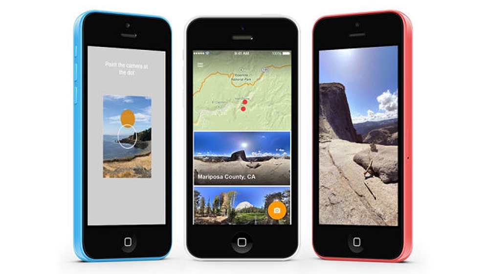 Google'ın Panoramik Uygulaması İOS'da Yayınlandı