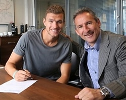 Dzeko'dan 4 Yıllık İmza