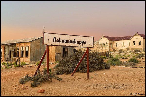 6. Kolmanskop, Namibya