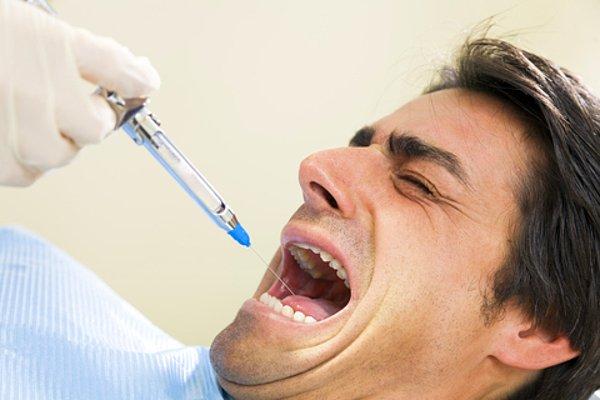 8. Genel olarak diş tedavisinin ağrılı, acılı işlemlerden oluşması