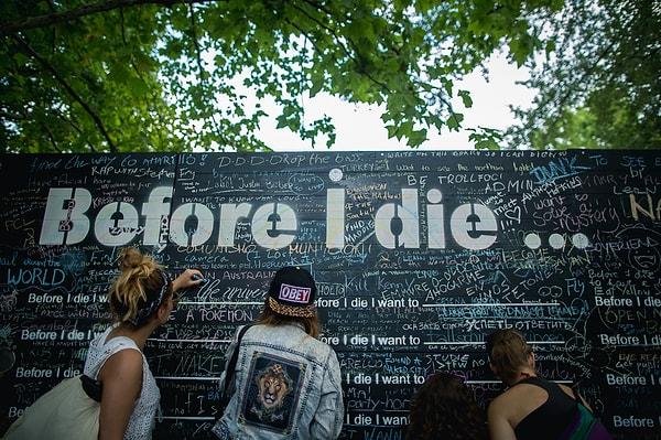 5. "Before I Die" duvarı