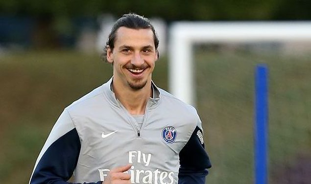 12. Karısı ve Zlatan!