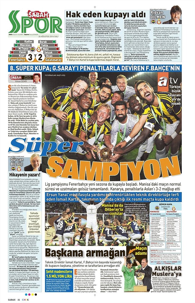 16. Sabah Spor