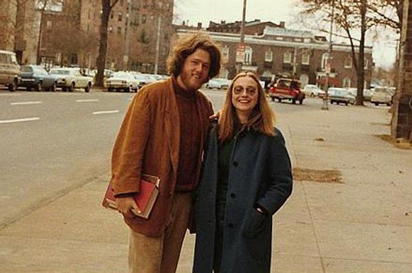 1. Bill ve Hillary Clinton`ın hippi halleri