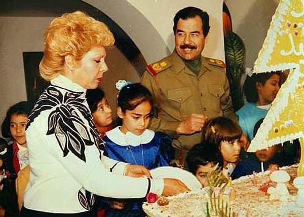 15. Saddam yılbaşını kutlarken